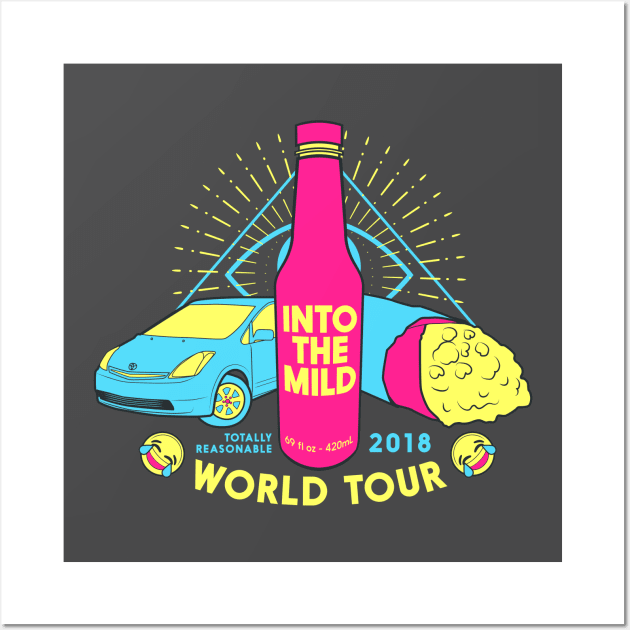Into the Mild: A Totally Reasonable T-Shirt Wall Art by GargamelFox